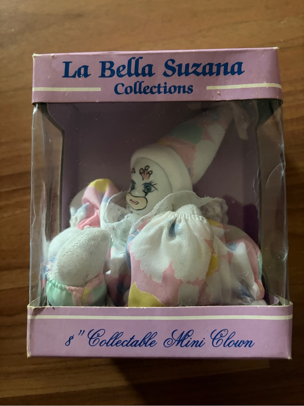 Pastel Multicolor Collectible Mini Clown